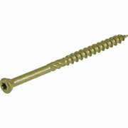 HILLMAN Wood Screw, #8, 2-1/5 in, Epoxy Coated Steel Trim Head Torx Drive 48637